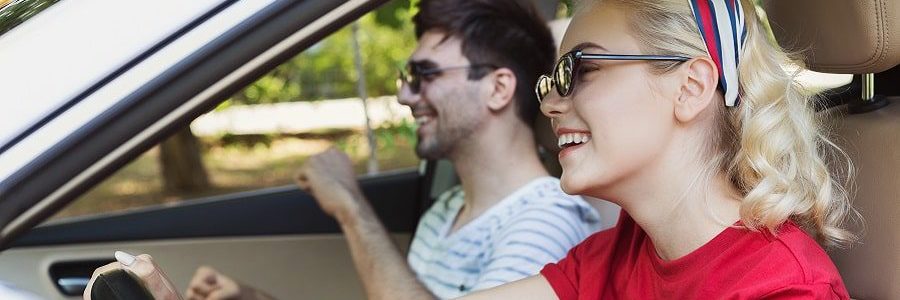 Happy Couple In Their New Car | Wholesale Cars